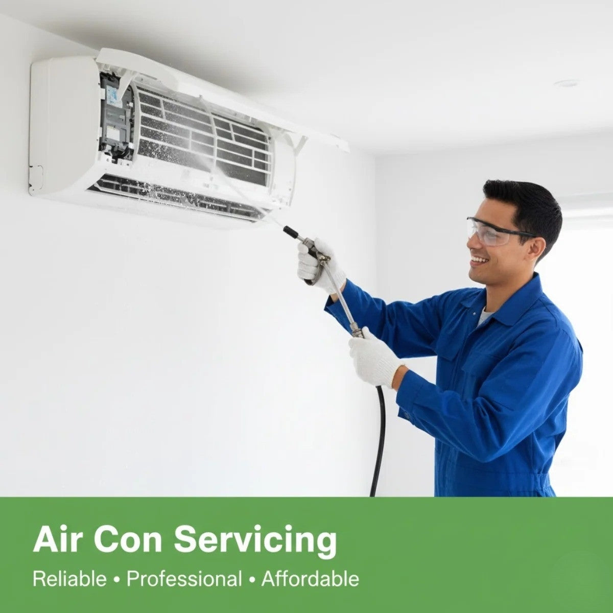1-Year Aircon Servicing Package – 4 Sessions for 2 Units