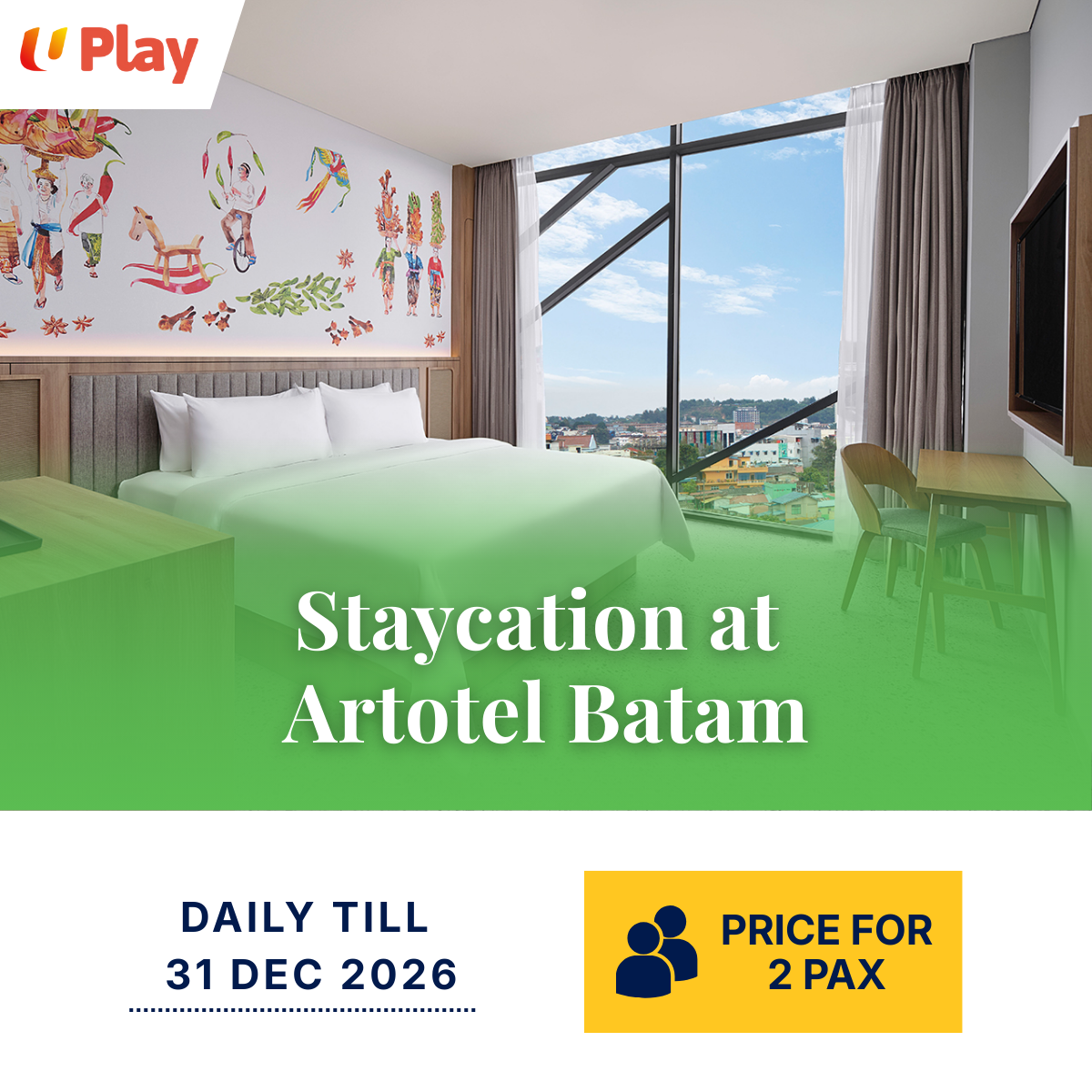 Staycation at Artotel Batam