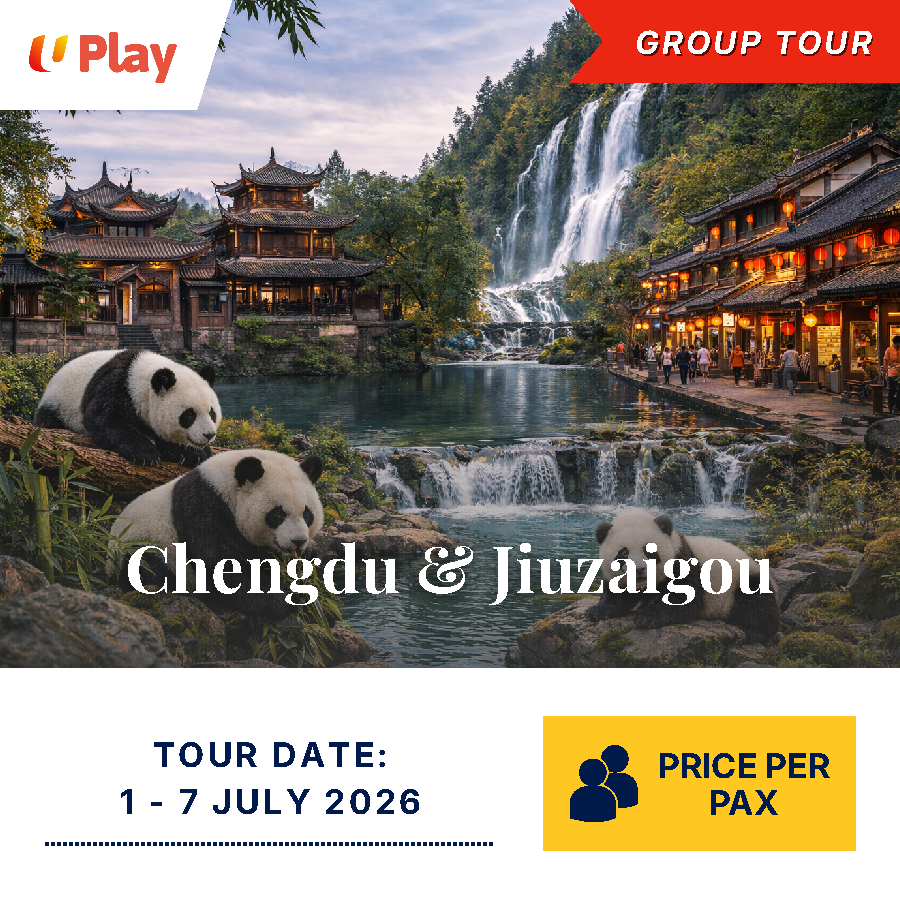 7D6N Explore Chengdu & Jiuzaigou (Group Tour)