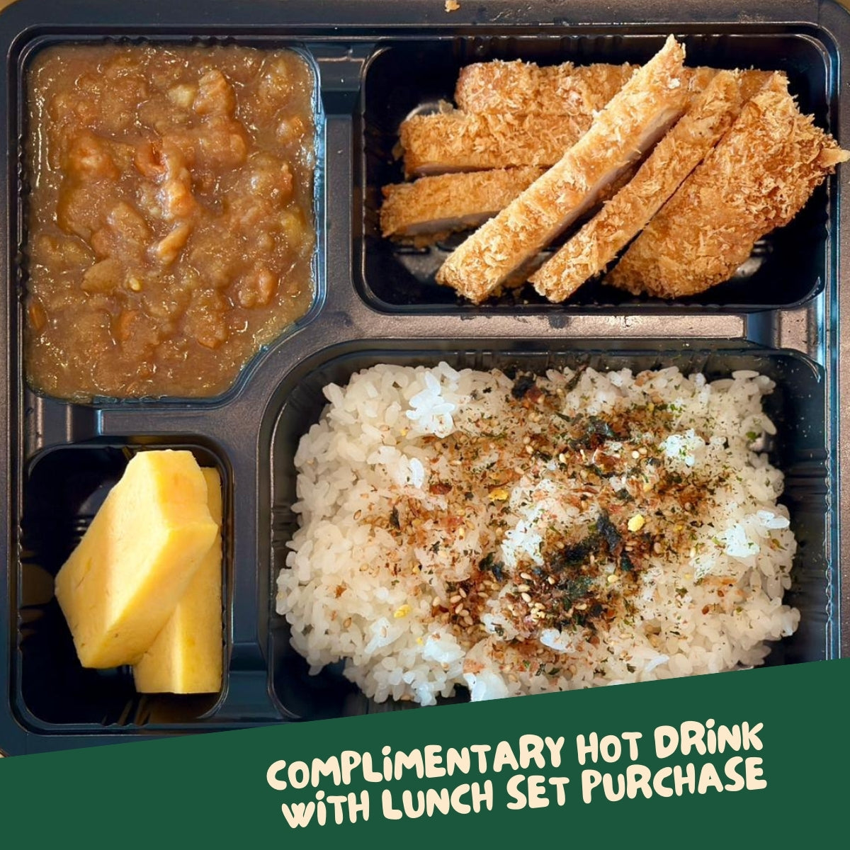 Lunch Set Promo: Enjoy a Free Hot Drink with Every Set