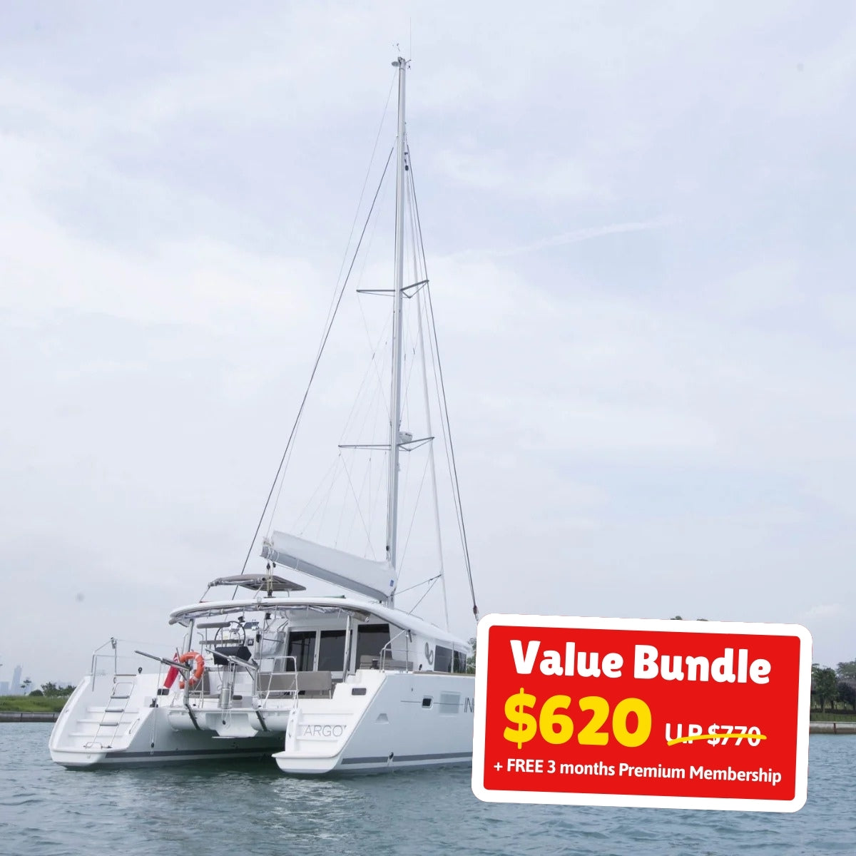 UPlay Premium Exclusive: Argon 4-Hour Private Yacht Charter Bundle (Save $150)