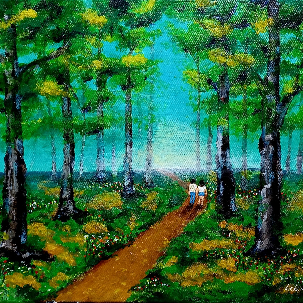 Evergreen Trial Art Class for Seniors at Gallery J Art Studio