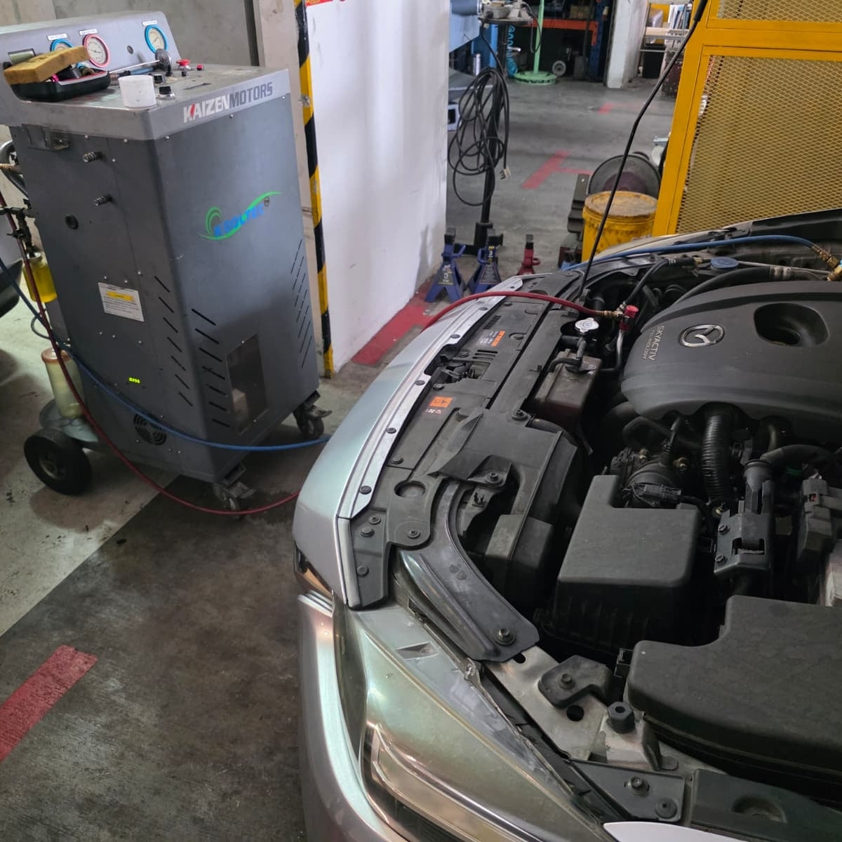 Aircon Flushing & Recovery Service (Japanese, Korean & Continental Cars)