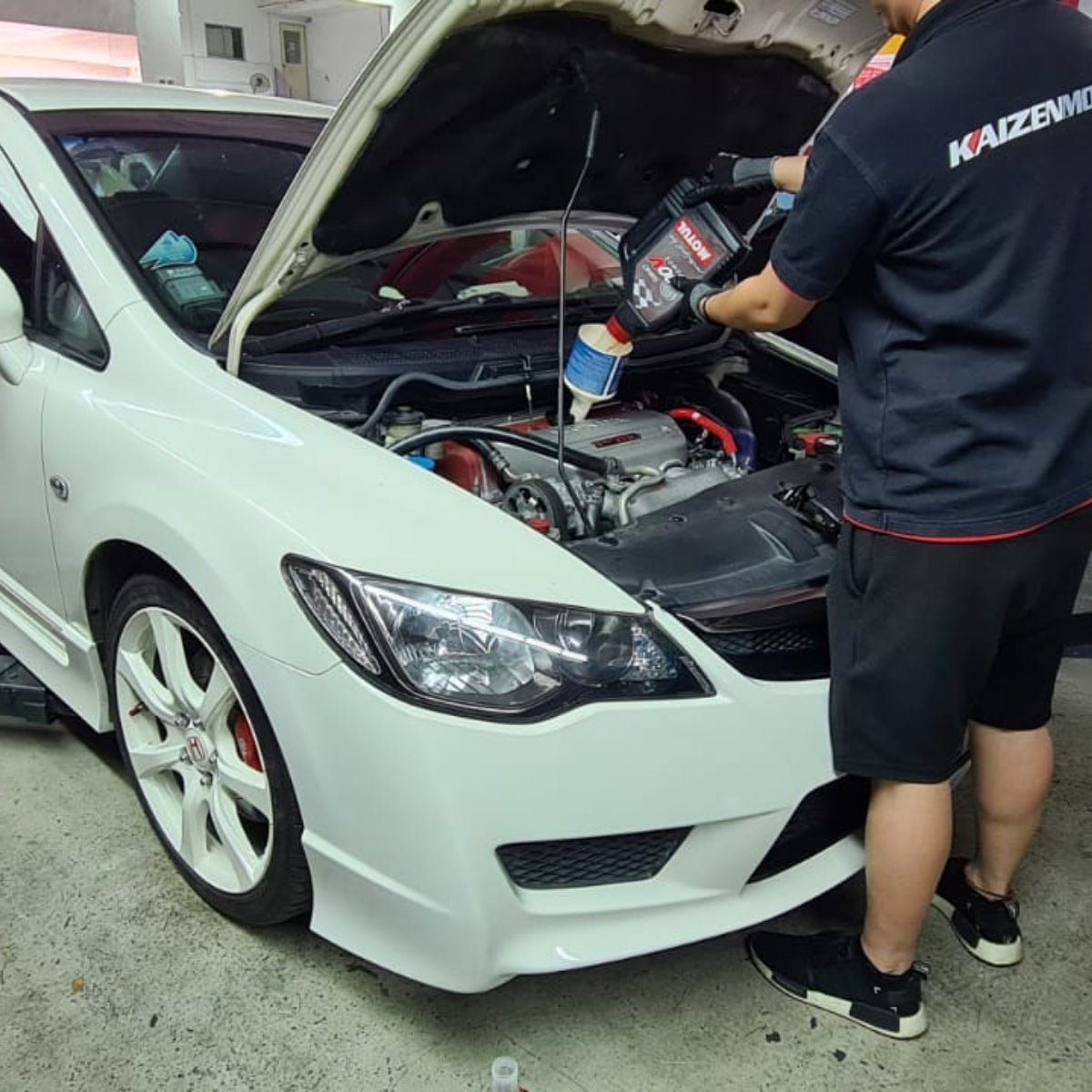 Comprehensive Car Servicing Package with Genuine MOTUL 8100 X-CESS