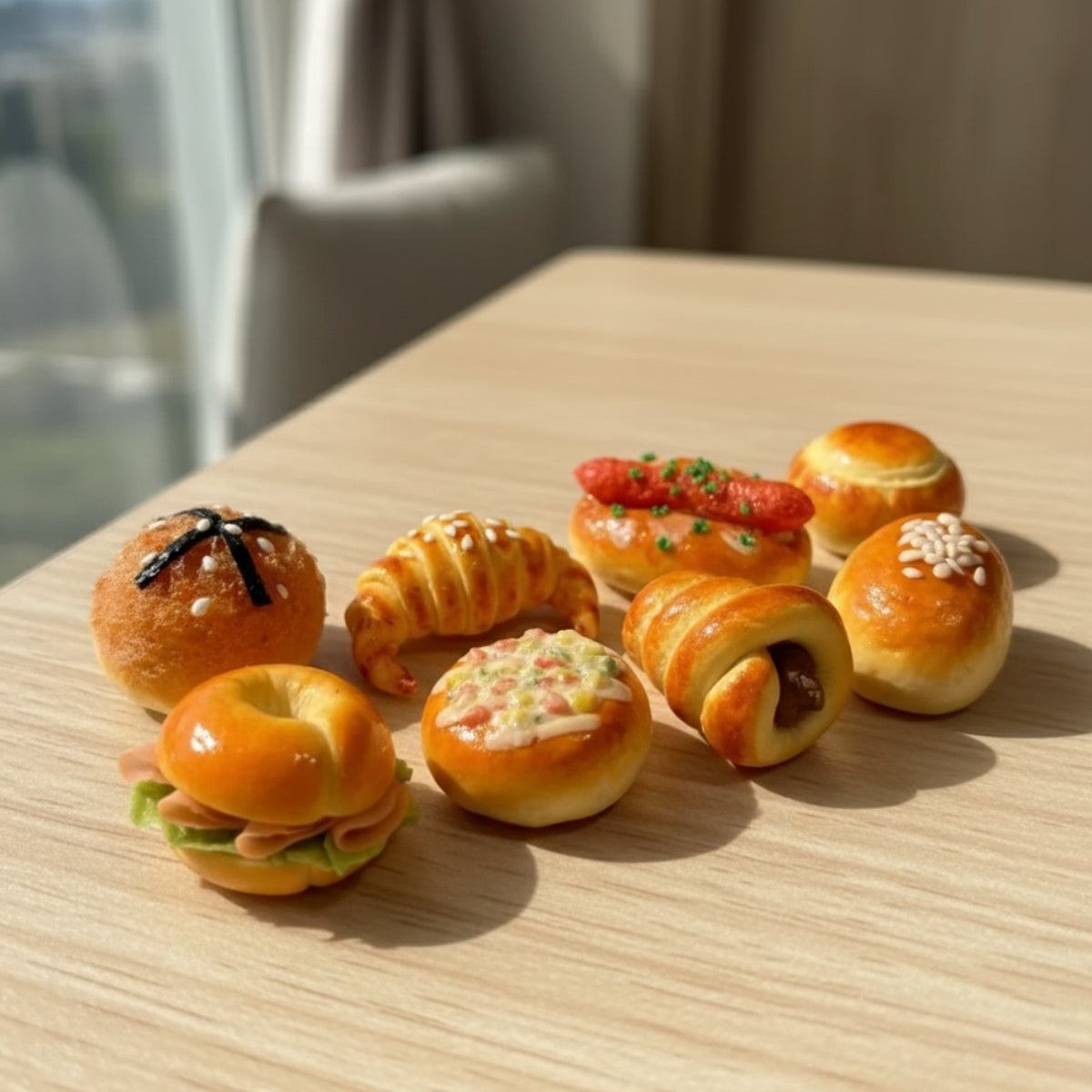 Clay Miniature Bakery Workshop