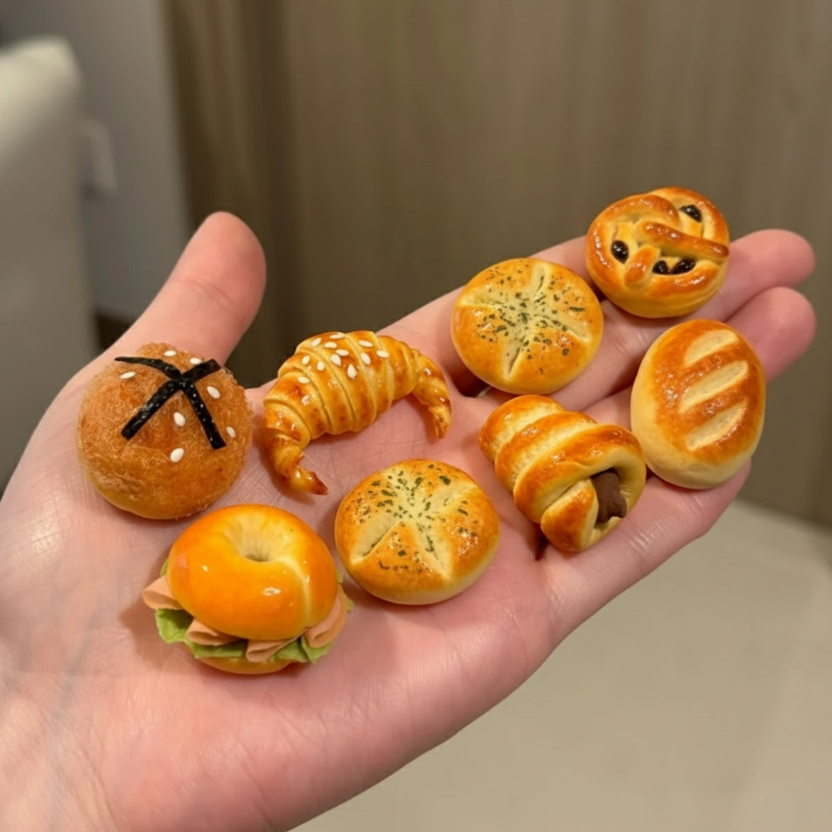 Clay Miniature Bakery Workshop