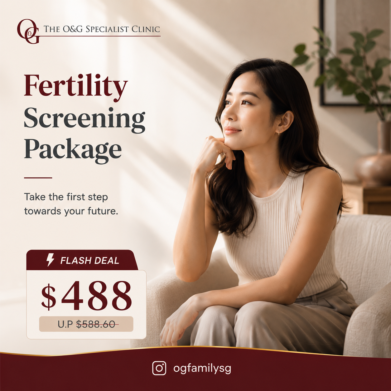 (Flash Card Deal) Fertility Screening Package