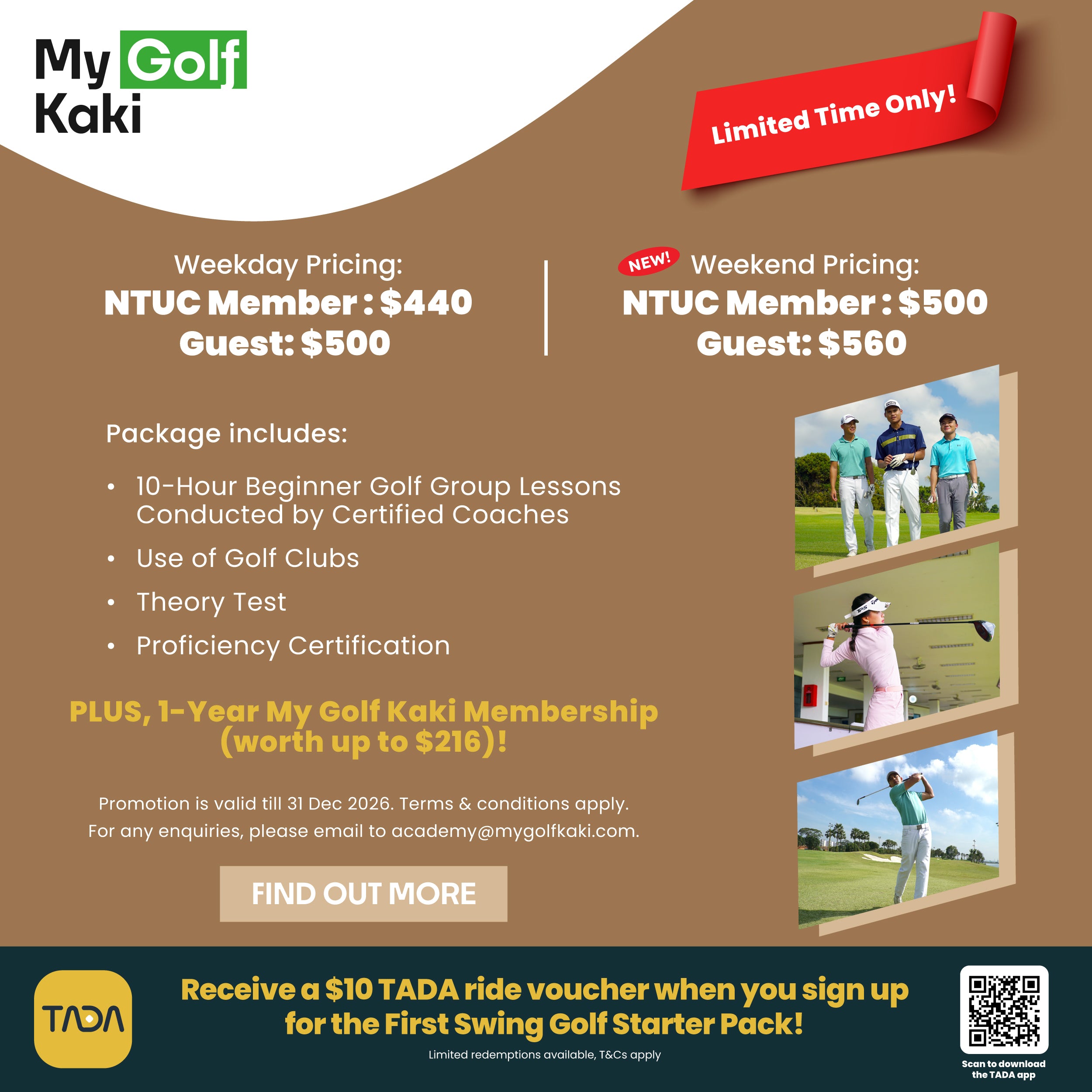 First Swing Golf Starter Pack