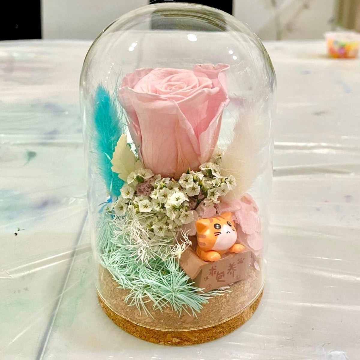Create Your Own Preserved Flower Dome (1-Hour Workshop)