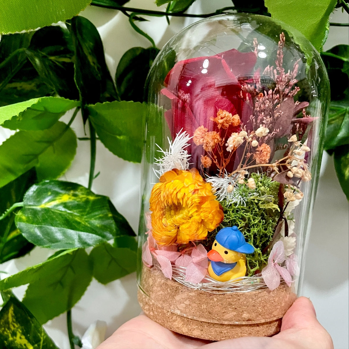 Create Your Own Preserved Flower Dome (1-Hour Workshop)