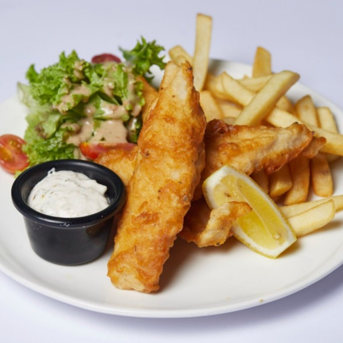 The Grumpy Bear’s Famous Fish N Chip Treat