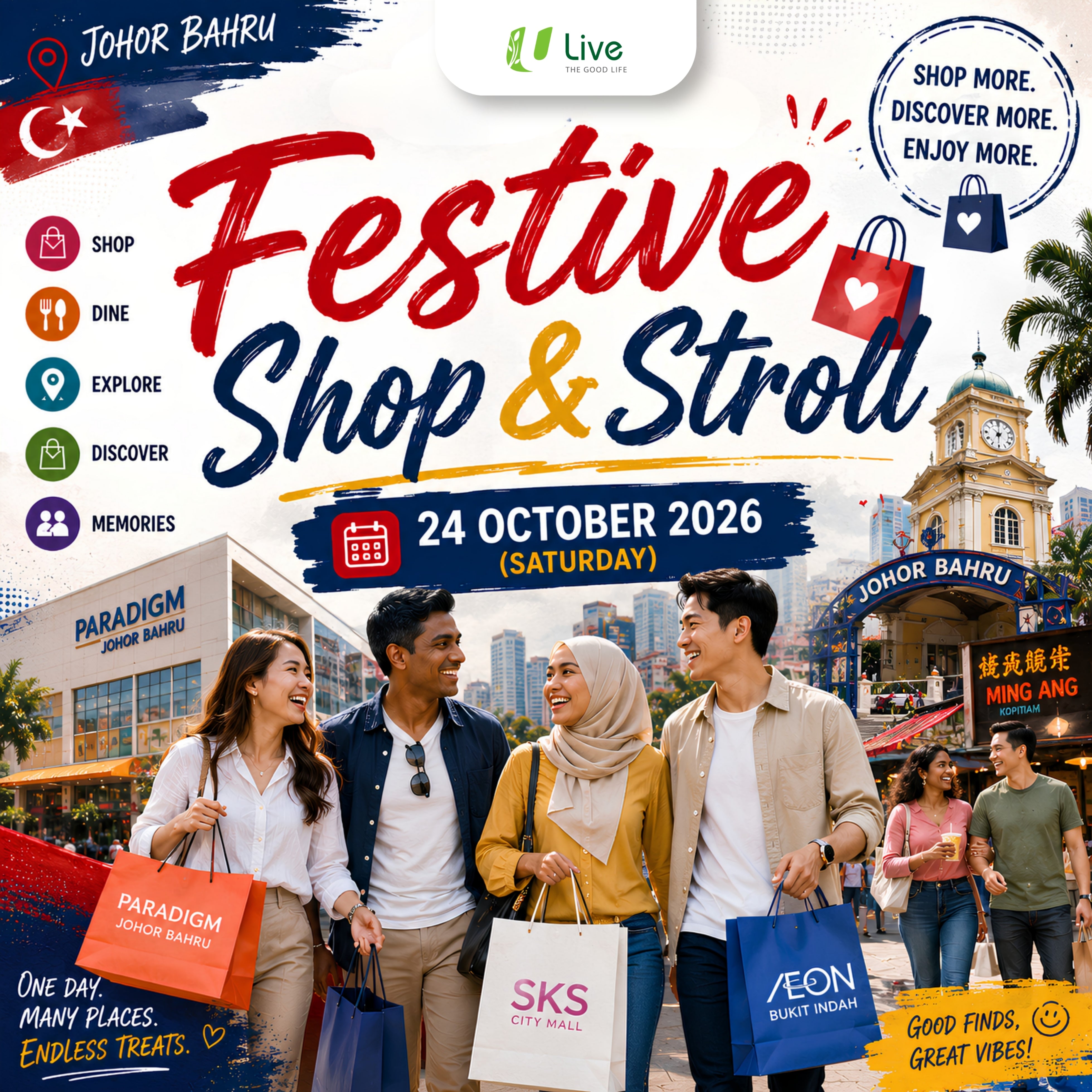 Johor Bahru Festive Shop & Stroll