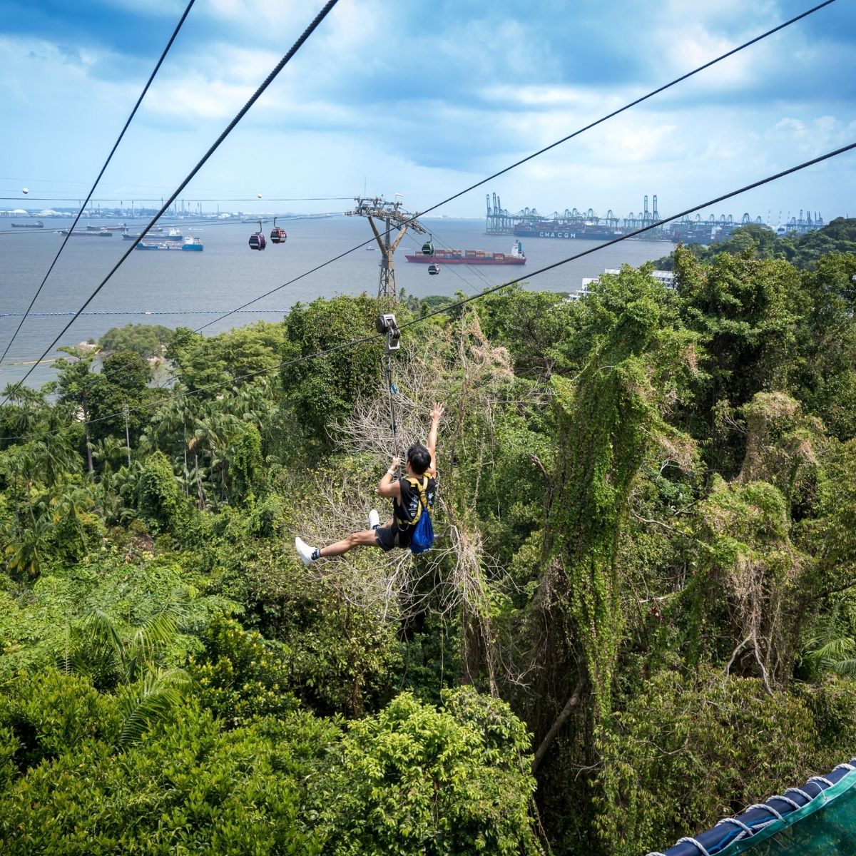 MegaZip – 450m Triple-Wire Zipline Adventure
