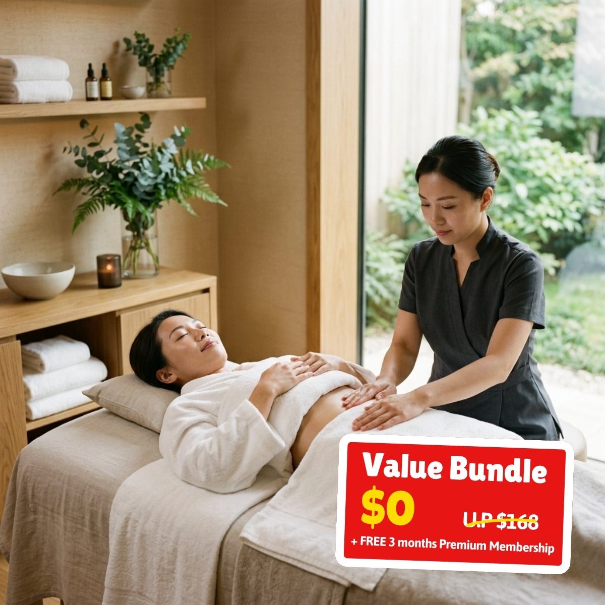 Complimentary 30-Minute Wellness Treatment Value Bundle