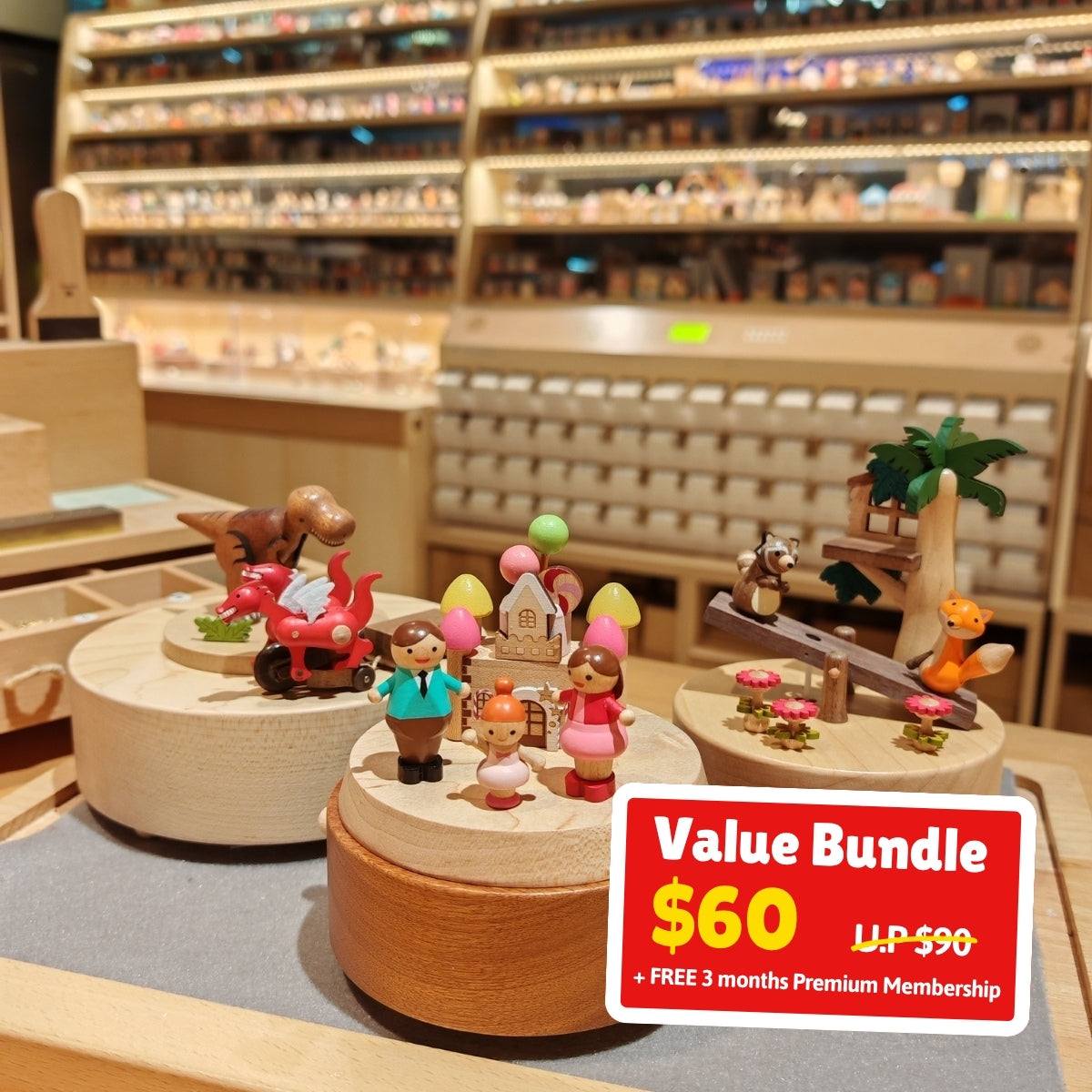 UPlay Premium Exclusive: $90 Build-Your-Own Music Box Workshop Package