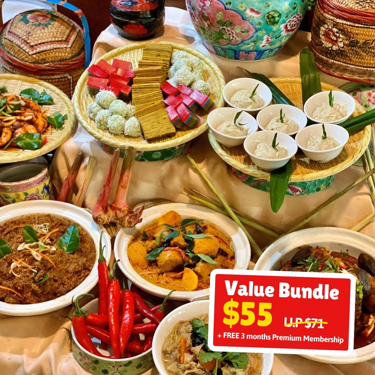 UPlay Premium Exclusive: Peranakan Buffet for 2 @ Sun’s Café (Save $16)