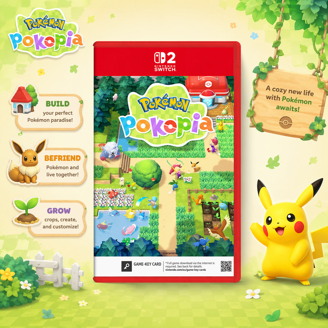 Nintendo Switch 2 Game – Pokémon Pokopia