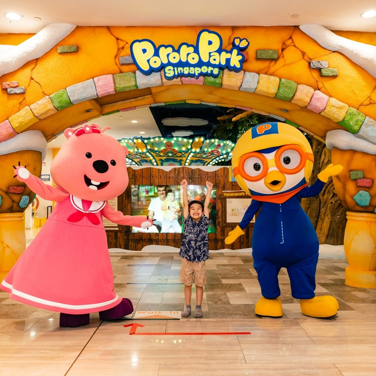Pororo Park Singapore – 2-Hour Family Ticket (1 Adult + 1 Child)
