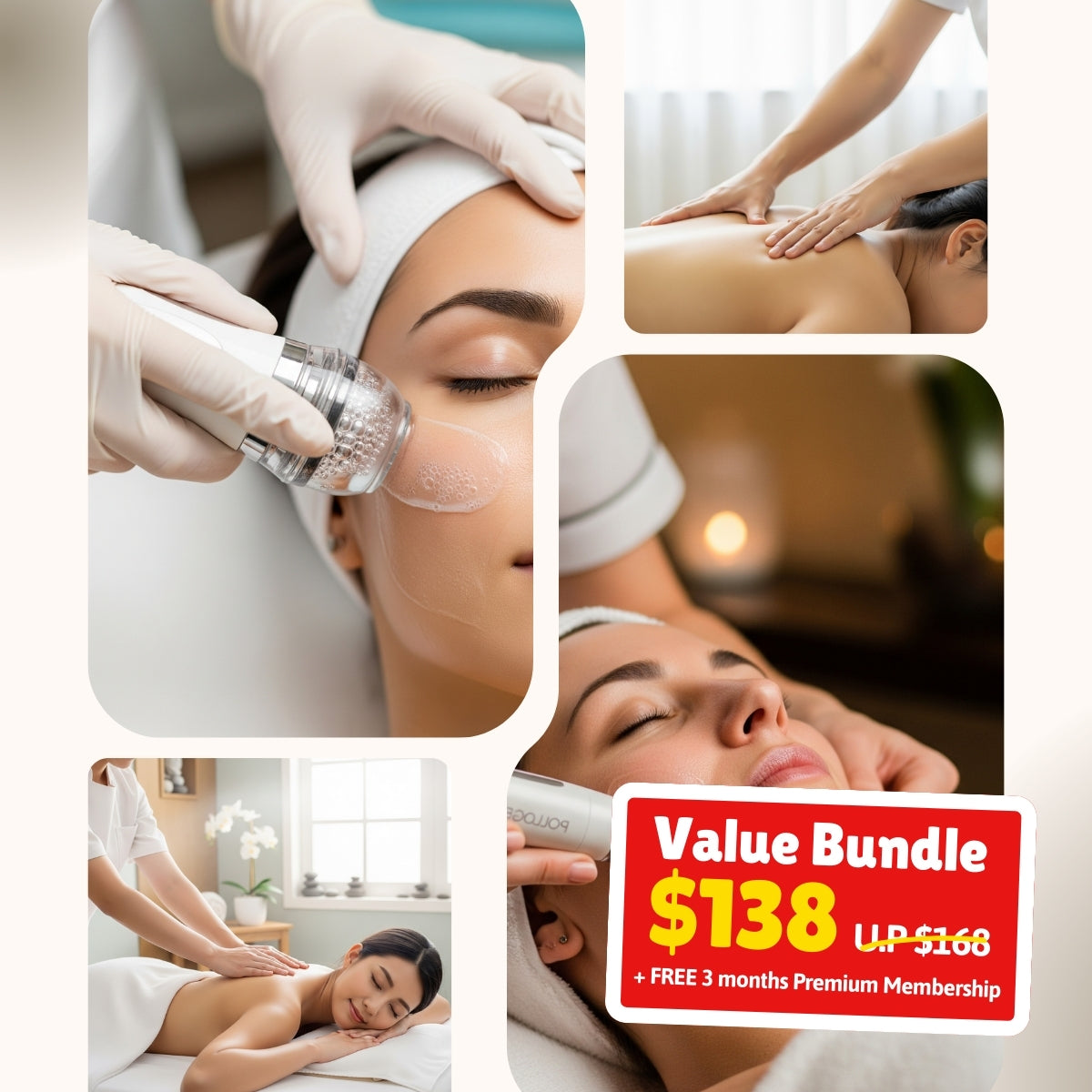 UPlay Premium Exclusive: Spa Indulgence Experience (90-Minute Pologen Geneo Facial + 60-Minute Anti-Stress Body Massage)
