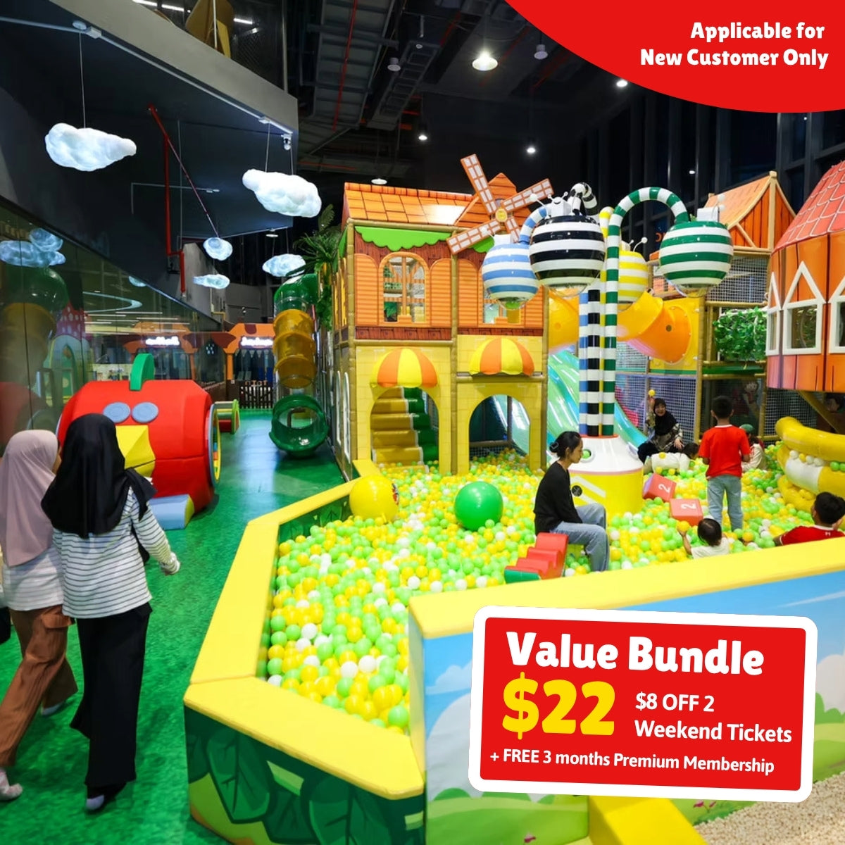 UPlay Premium Exclusive: Weekend Adventure: 2 Jolly Jungle Tickets at $8 OFF
