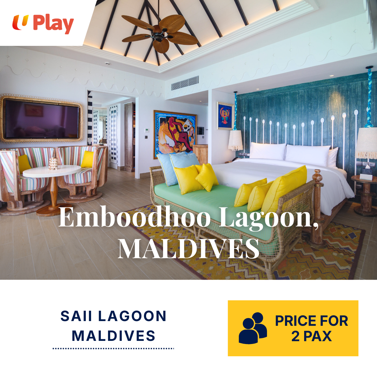 4D3N All-Inclusive Tropical Escape - SAii Lagoon Maldives