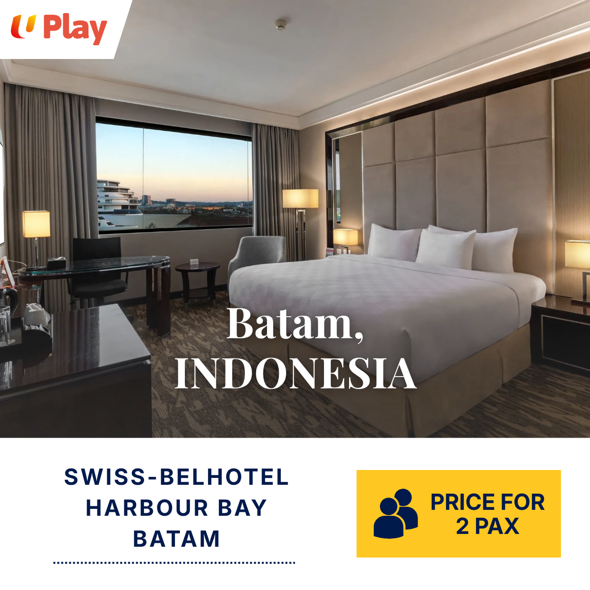 2D1N Batam Staycation - Swiss-Belhotel Harbour Bay Batam
