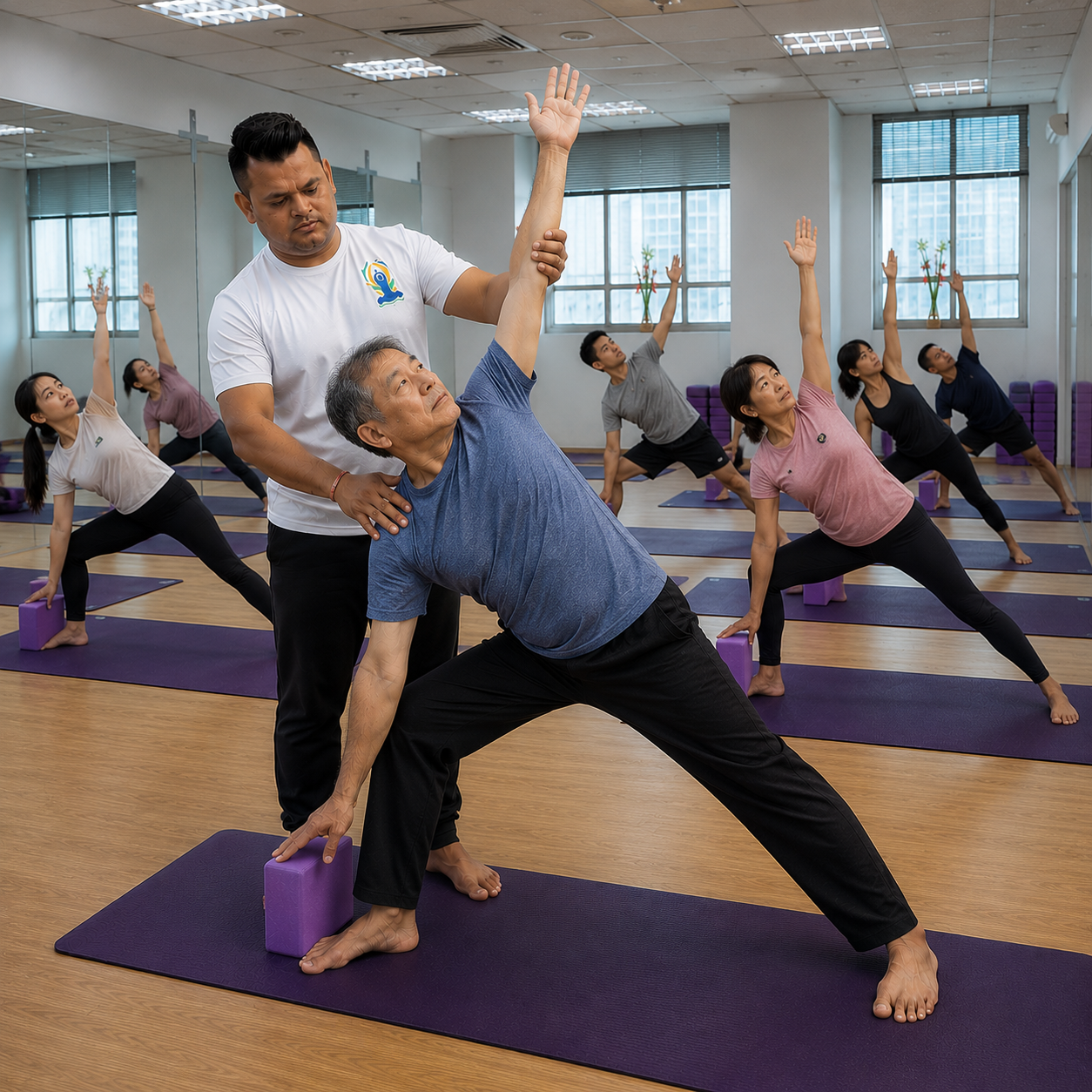 Seniors Yoga Class (65 Years & Above)