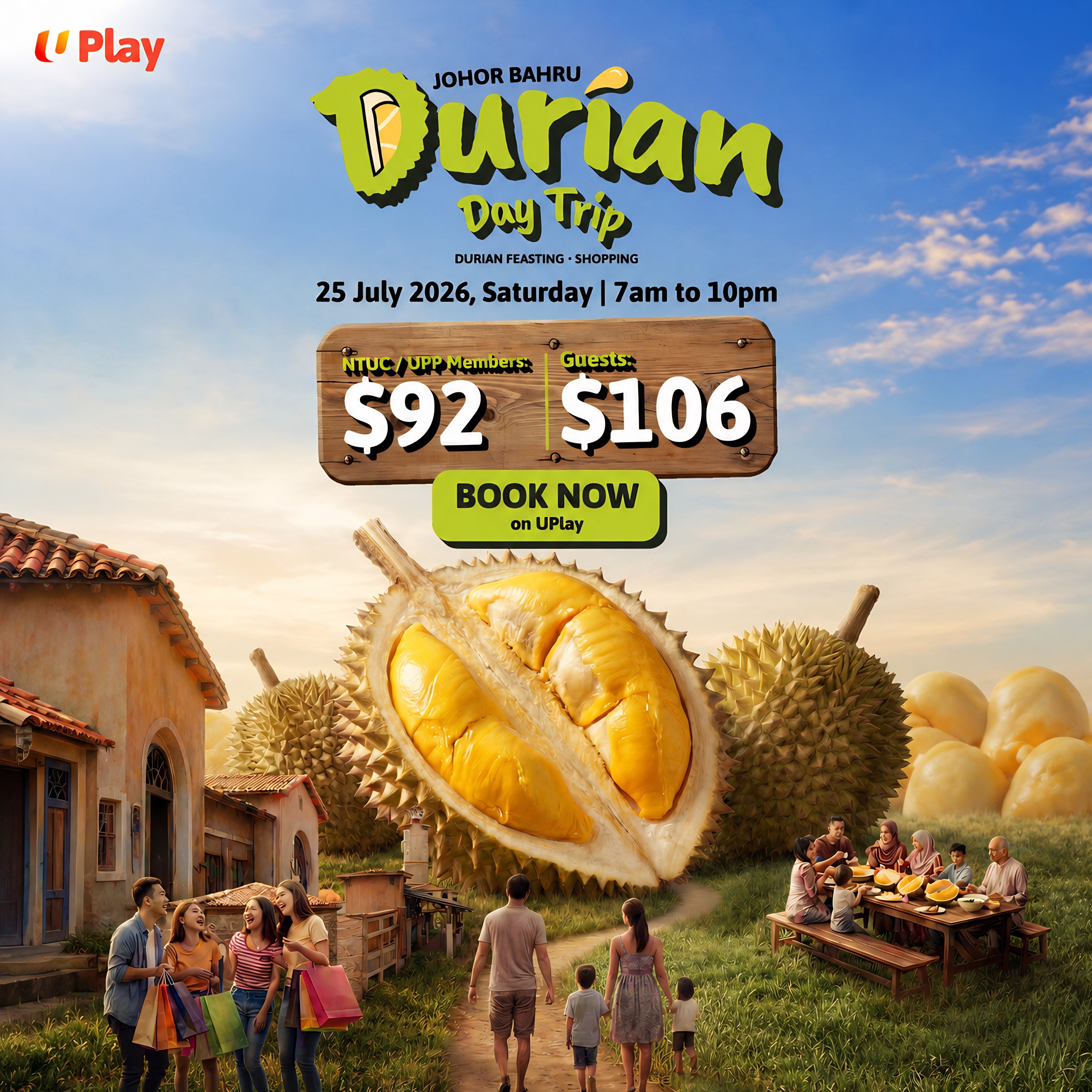 Johor Bahru Durian Day Trip