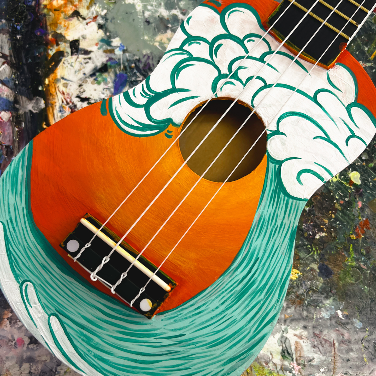 Couple Ukulele Paint & Play (2 pax – 1 Ukulele)