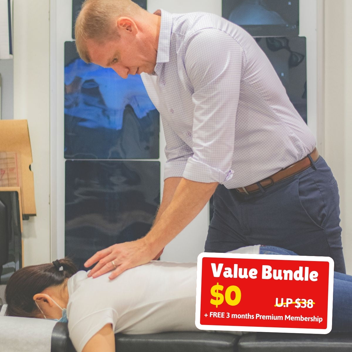 Chiropractic Complimentary Basic Starter Trial Value Bundle