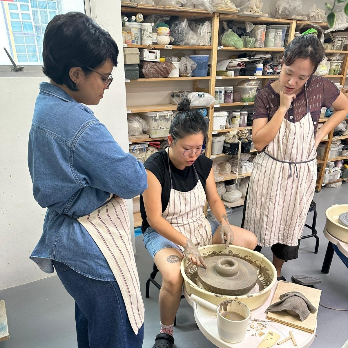 Experiential Pottery Wheel Throwing Workshop