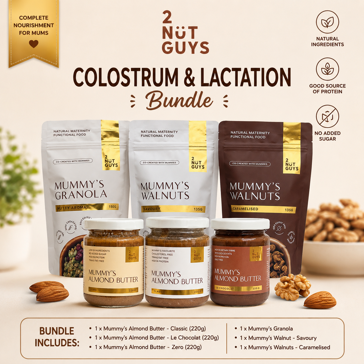 2NUTGUYS | Colostrum & Lactation Bundle