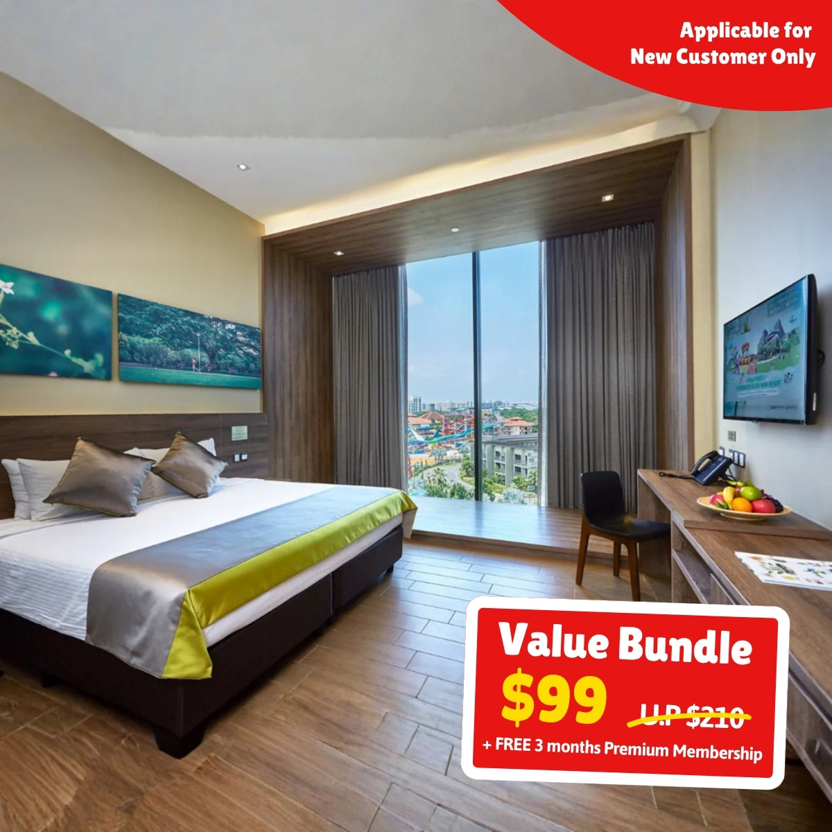 UPlay Premium Exclusive: D'Resort Rainforest Room Stay @ $99