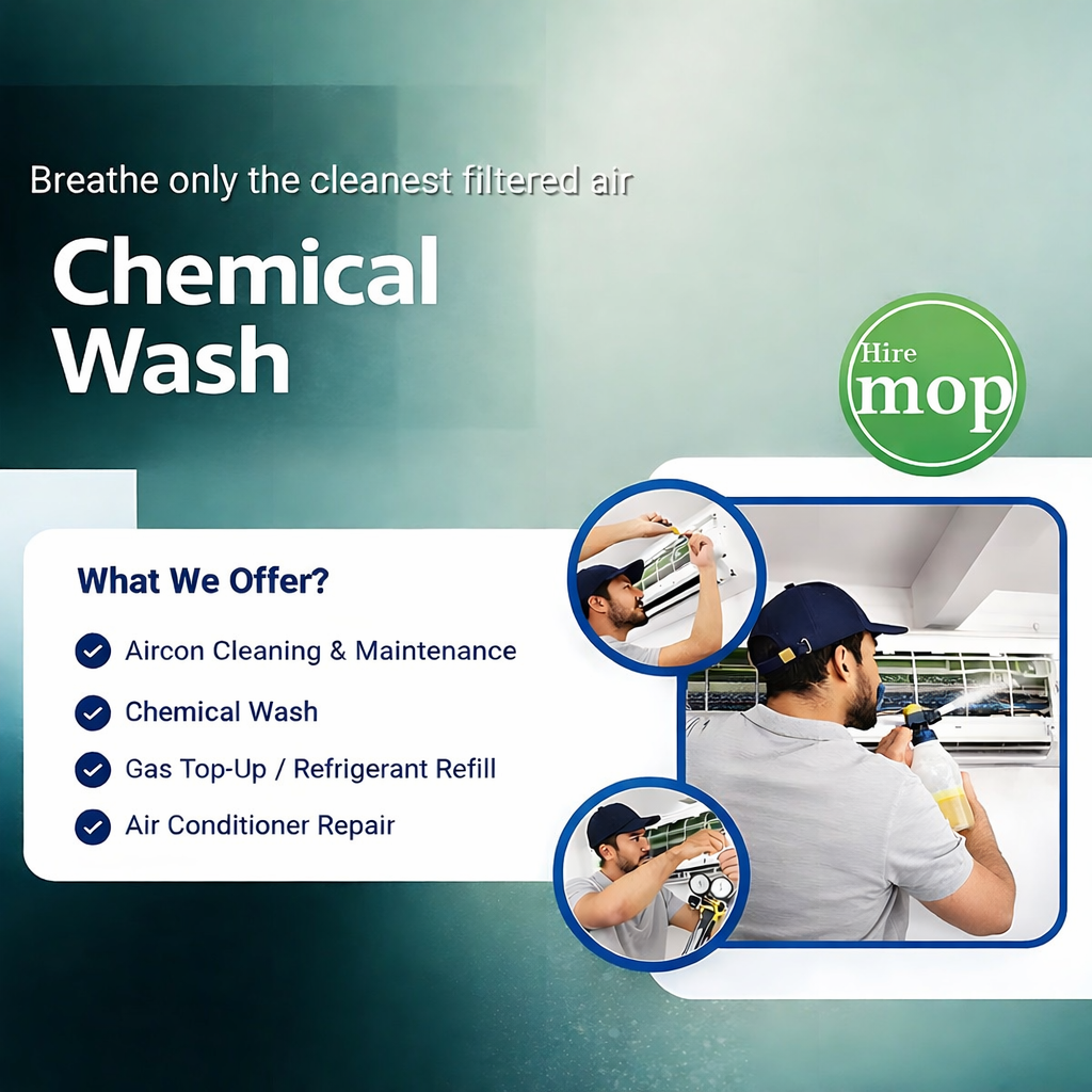 Professional Air-Con Chemical Wash