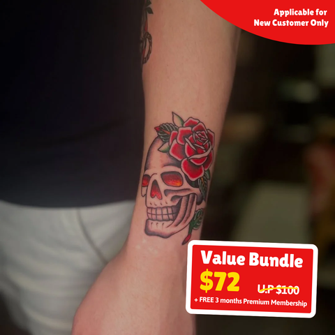 UPlay Premium Exclusive: 10cm Tattoo Value Bundle