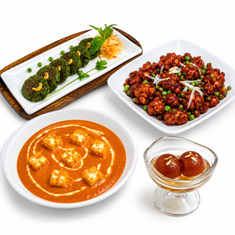 Nalan Restaurant City Hall – Signature Vegetarian Set for 2