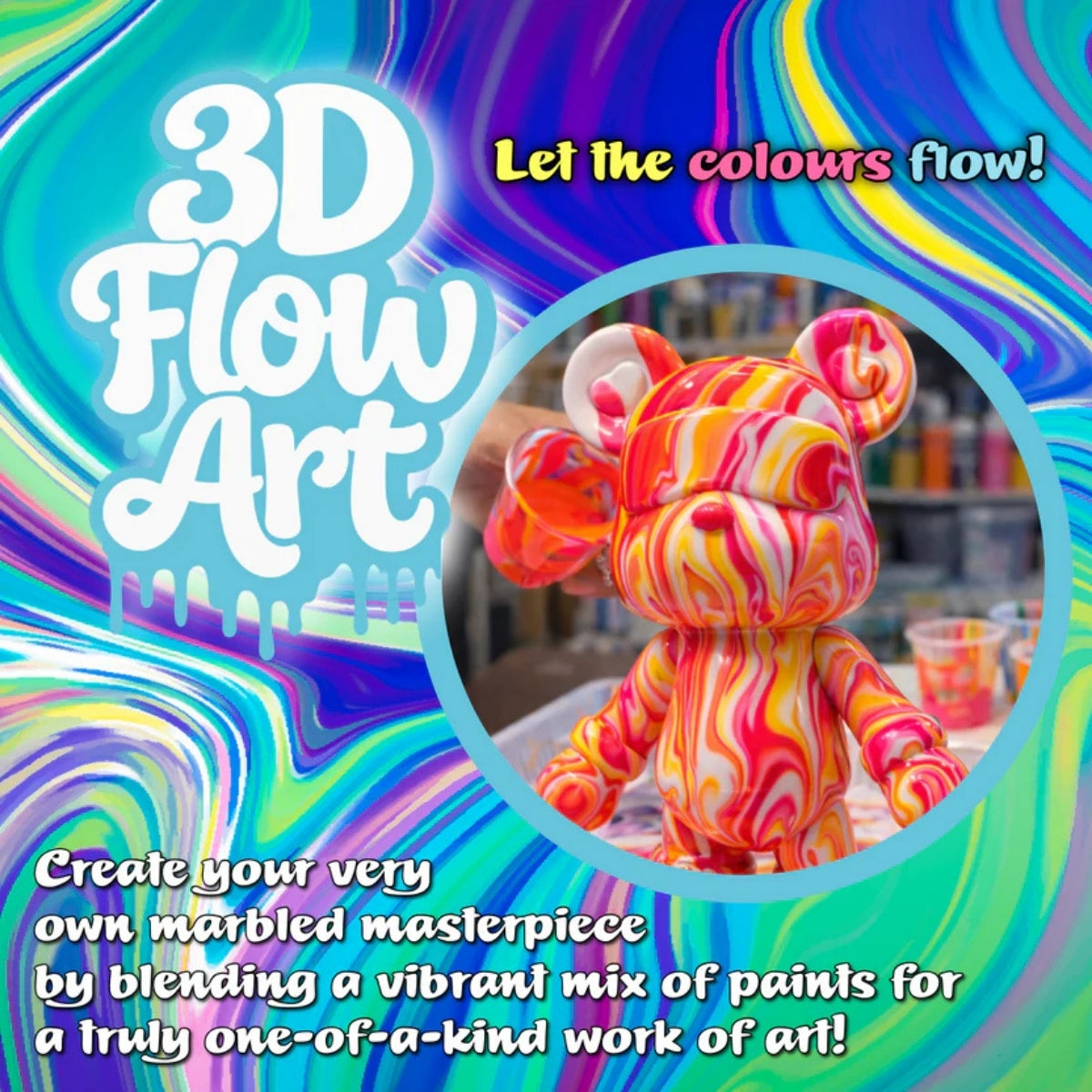 Fun Size 3D Flow Art