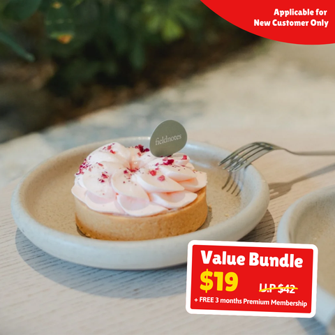 UPlay Premium Exclusive: 5pcs Cake Slices or Tarts Value Bundle from Fieldnotes