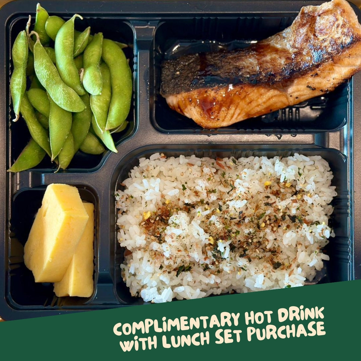 Lunch Set Promo: Enjoy a Free Hot Drink with Every Set