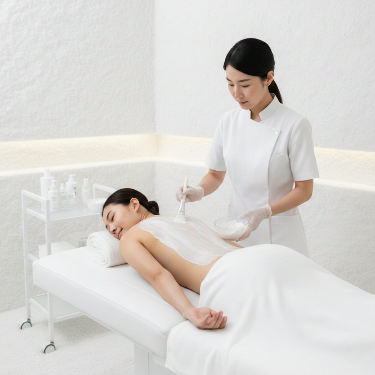 90-min Multi-Award-Winning Bespoke Back Facial + Bespoke Back Mask in Signature Salt Room