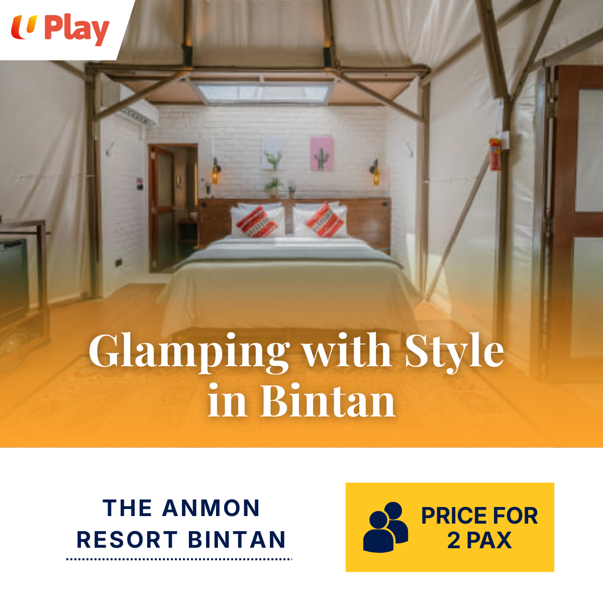 2D1N Desert Themed Glamping - The ANMON Resort Bintan