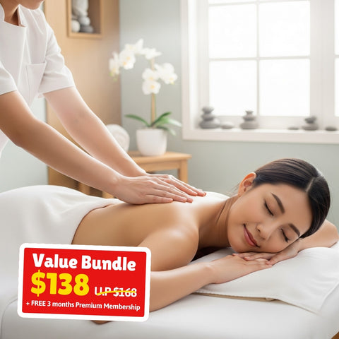 UPlay Premium Exclusive: Spa Indulgence Experience (90-Minute Pologen Geneo Facial + 60-Minute Anti-Stress Body Massage)