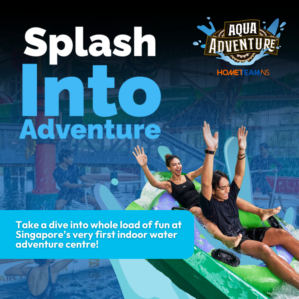 HomeTeamNS Aqua Adventure @ Bedok Reservoir