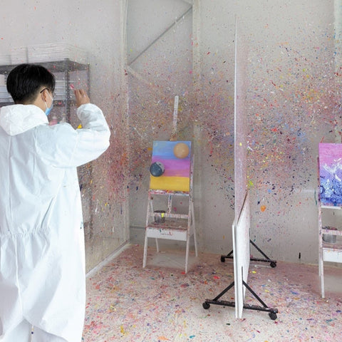 Balloon Splatter Art Workshop – Couple Package