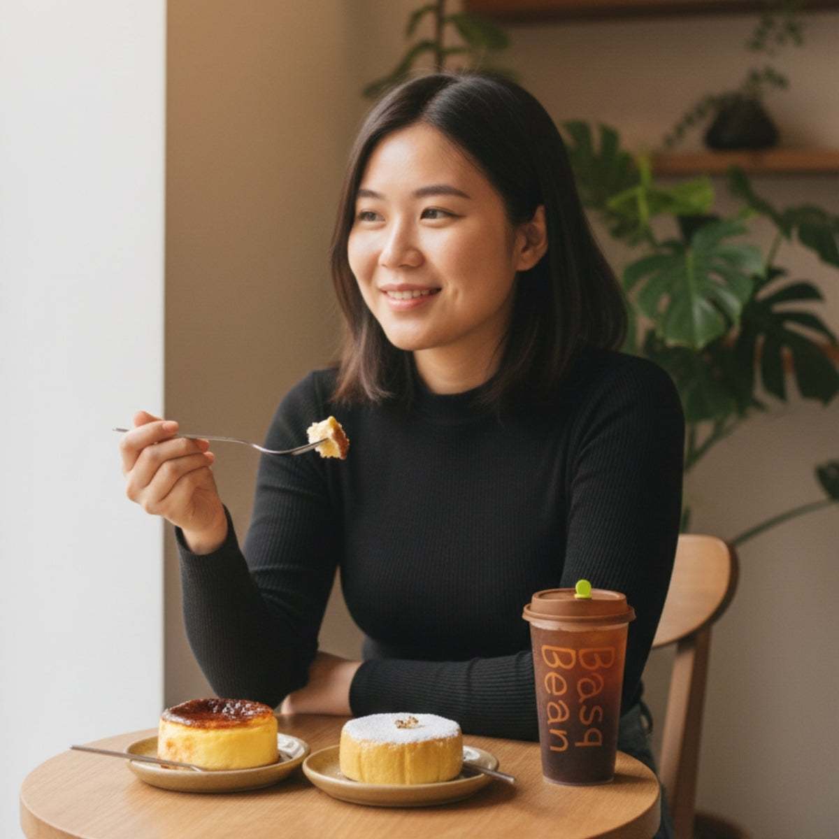 Snow White Mini Basque + Black Coffee Combo