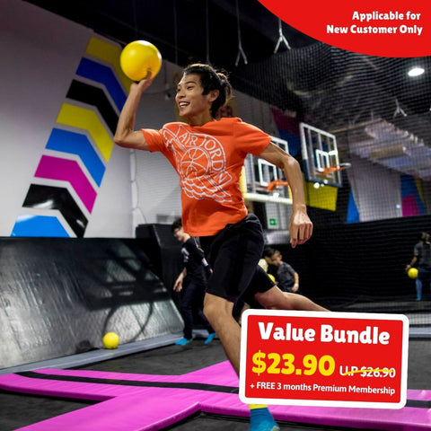 UPlay Premium Exclusive-BOUNCE Singapore | 1 Hour General Admission