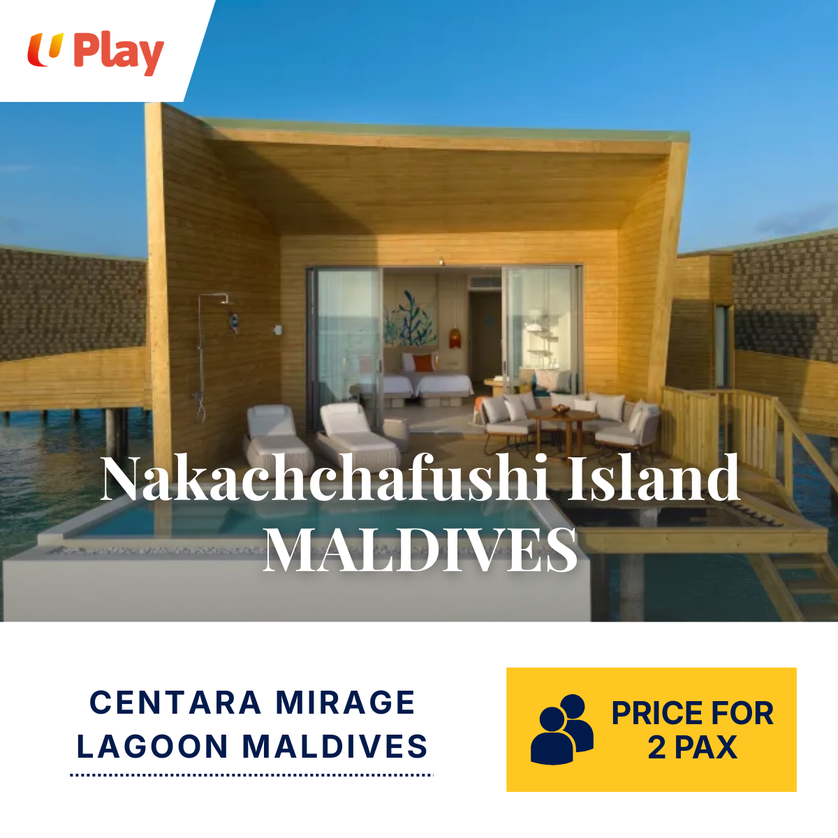 4D3N All-Inclusive Island Paradise - Centara Mirage Lagoon Maldives