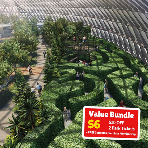 UPlay Premium Exclusive: Changi Jewel Canopy Park: 2 Entry Ticket at $10 OFF