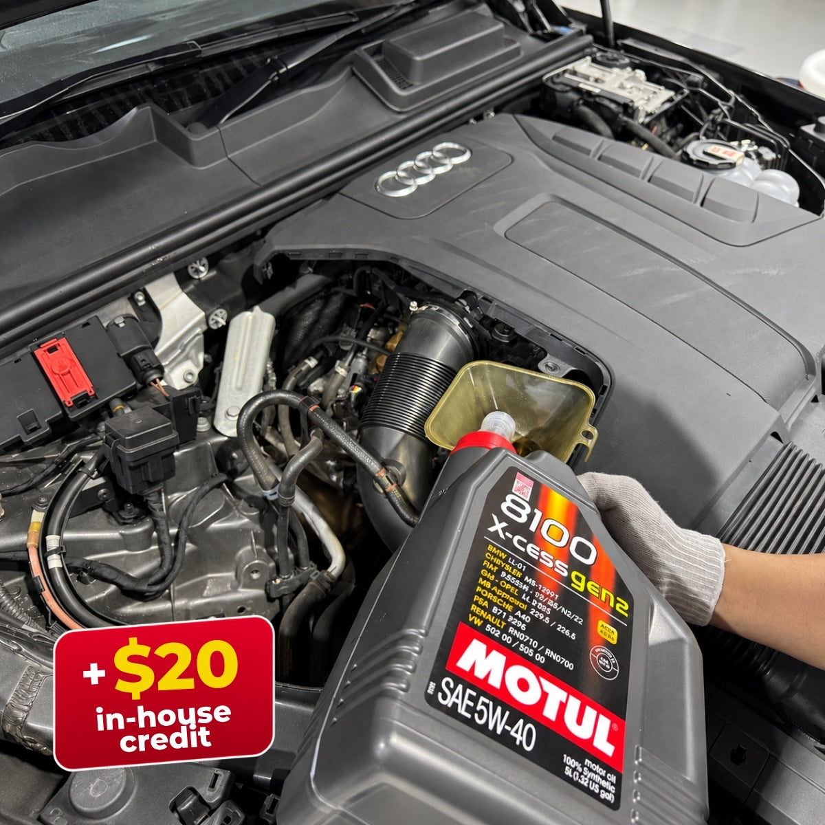 Continental Cars Servicing Package + $20 In-House Credit