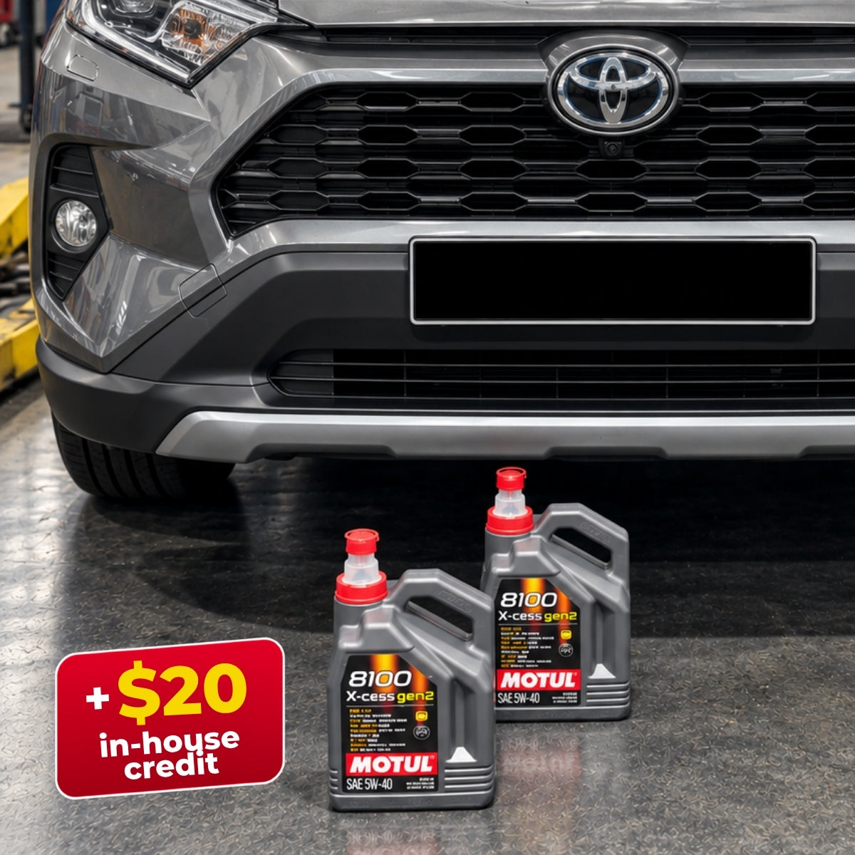 Japanese & Korean Cars Servicing Package + $20 In-House Credit